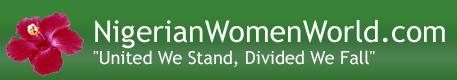 Nigerian Women World Logo: United we stand, divided we fall